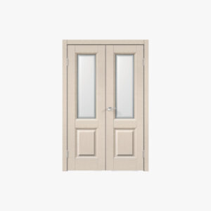 Solid French Double Doors