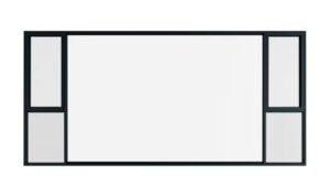 Modern Contrast Double-Hung