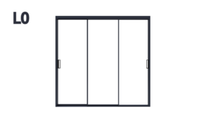 L0  Series Slim Sliding Door System - Sleek Multi-Panel, Minimalist Design, Clean Lines